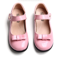 2017 kids flat shoes new year red children PU shining colourful shoes dress girls school uniform sandal